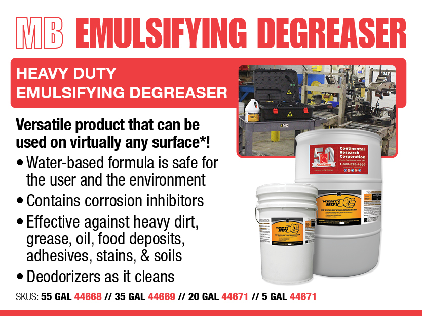 Mighty Boy Emulsifying Degreaser - Heavy Duty Emulsifying Degreaser - Industrial Degreasing - Top Rated Industrial Degreasers